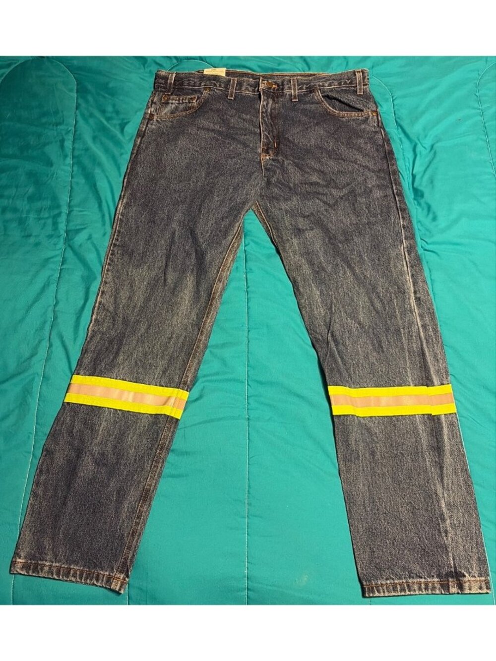 NWT Big Bill Workwear Jeans With Reflective Tape 40x32 Made In Canada